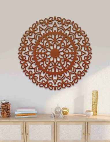 VINOXO Metal Mandala Art For Wall Hanging - Delight