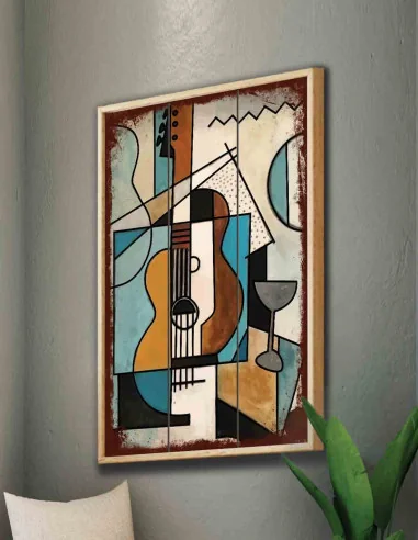 VINOXO Abstract Music Wall Art Painting
