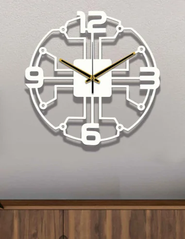 VINOXO Vintage Metal Analogue Wall Clock - Circuit