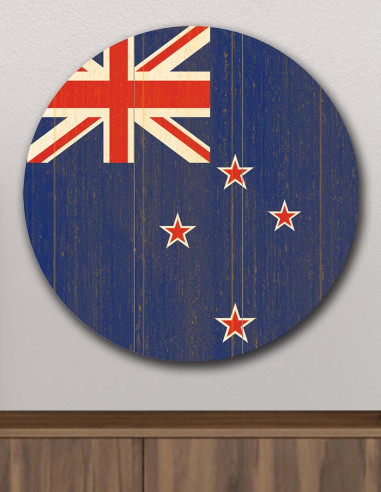 VINOXO New Zealand Cricket Flag Wall Hanging Poster Plaque