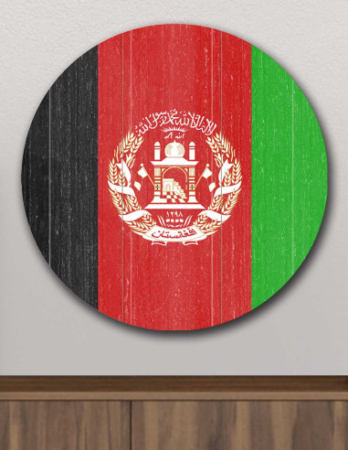 VINOXO Afghanistan Cricket Flag Wall Hanging Poster Plaque