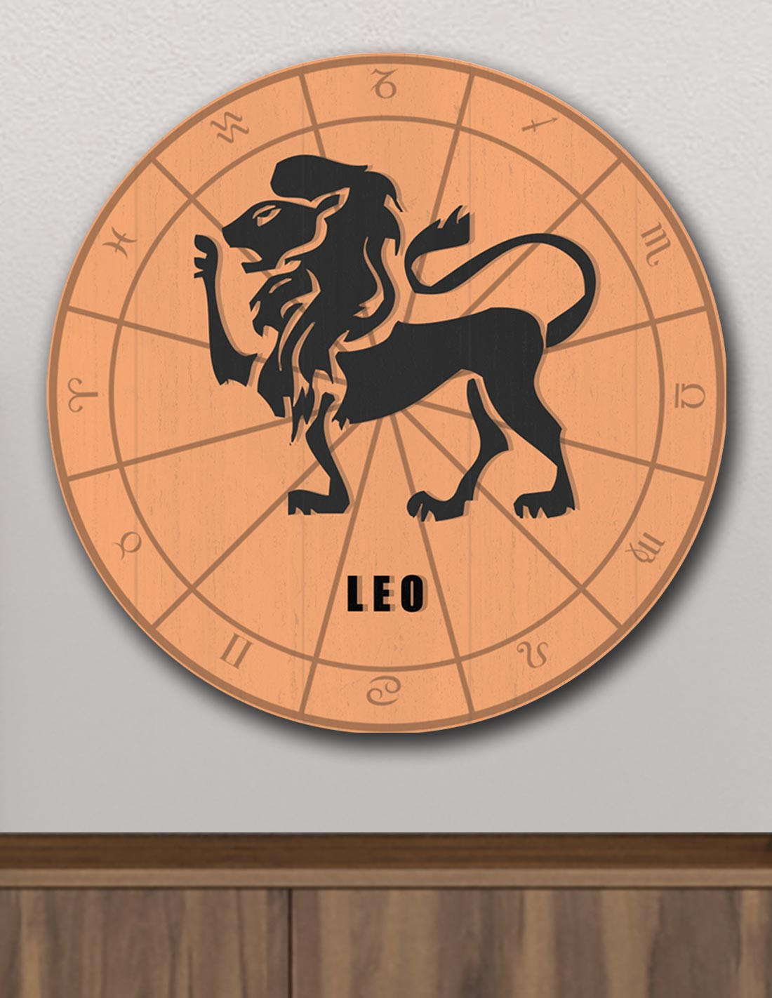 VINOXO Zodiac Sign Leo Wall Art Decor Plaque
