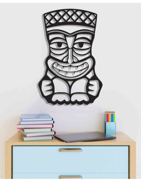 Large metal mask wall decor for corridors and reception spaces Large metal mask wall decor for corridors and reception spaces