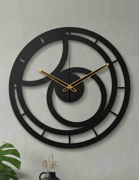 Oversized metal wall clock face with