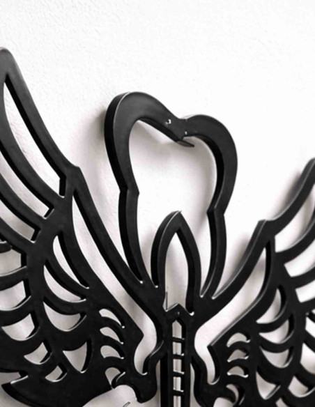 VINOXO Metal Dental Doctor Symbol Wall Art Large Decorative Wall Hanging for Dental Clinic Office Interior
