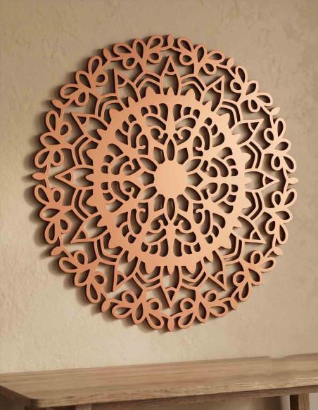 VINOXO Large Mandala Metal Wall Art Round Wall Decor for Living Room Bedroom Modern Home Interior Decor