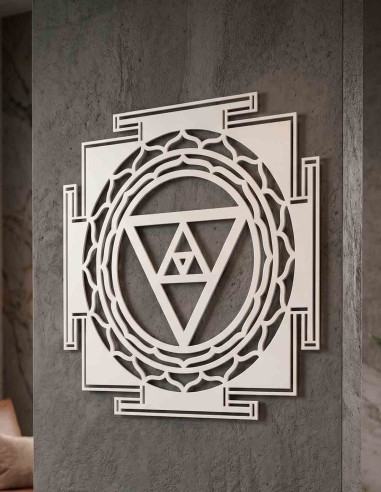 VINOXO Kanakadhara Yantra Metal Wall Hanging...