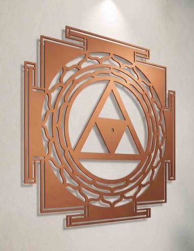 VINOXO Shiva Shakthi Yantra Metal Frame Vastu...