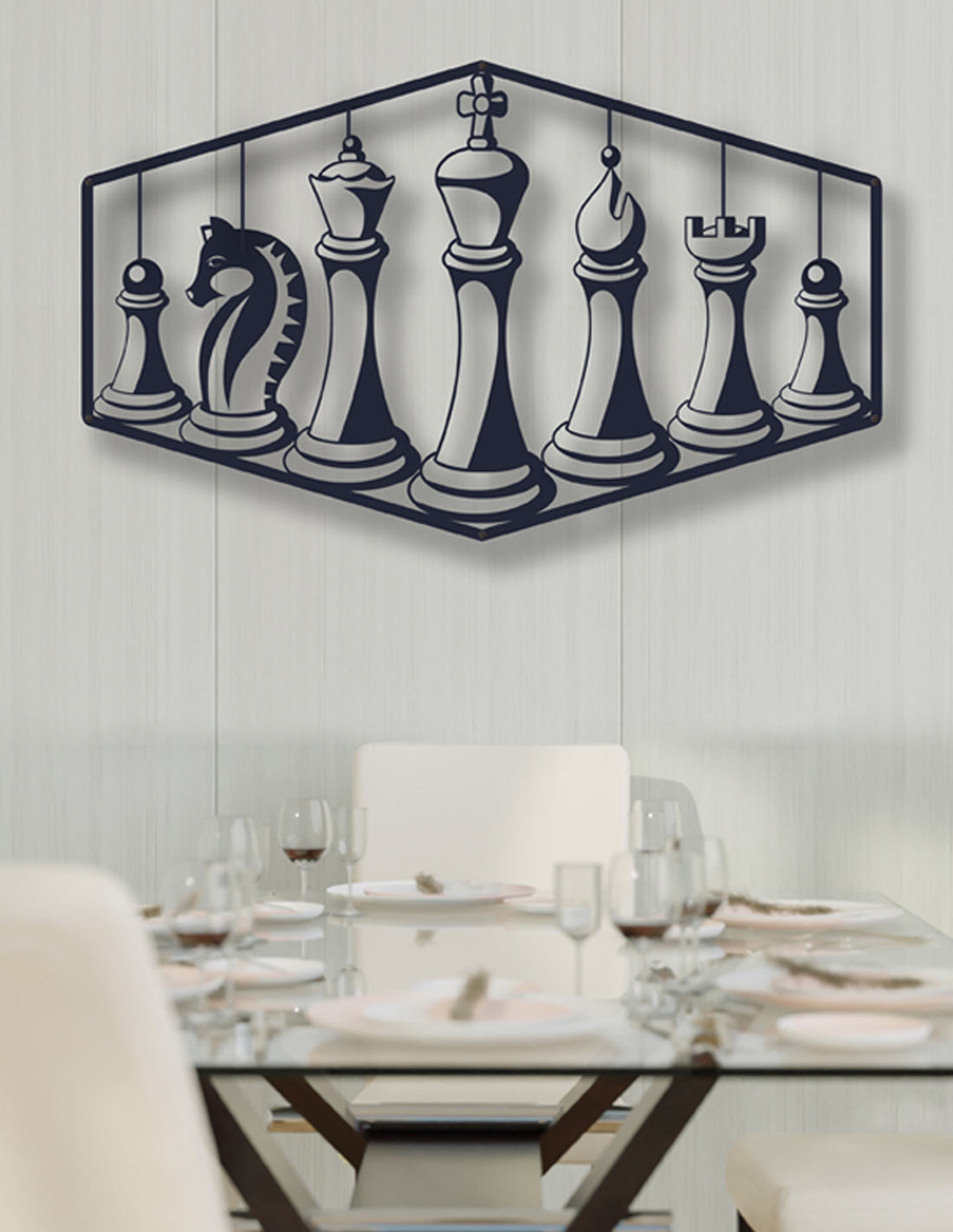 Chess Game Wall Decal Strategy Board Game Wall Stickers Vinyl Stickers  Interior Home Design Art Murals Bedroom Decor Decal C211 - AliExpress