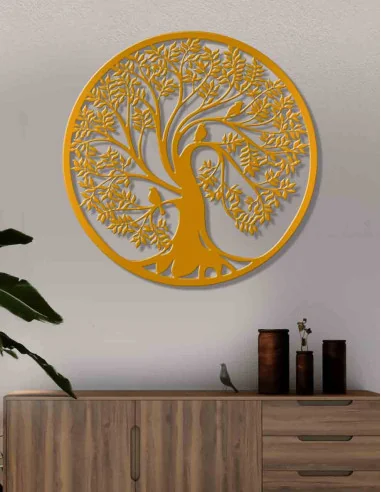 VINOXO Metal Tree Of Life Wall Art Hanging Decor