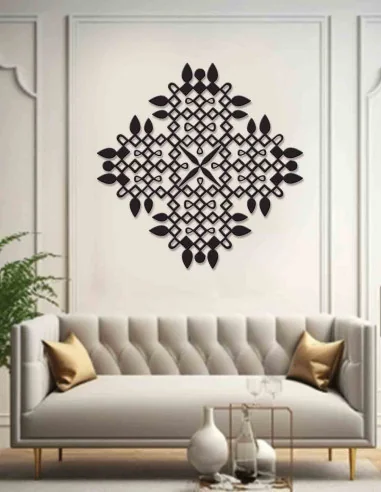 VINOXO Metal Simple Mandala Wall Art - Twists n Turns