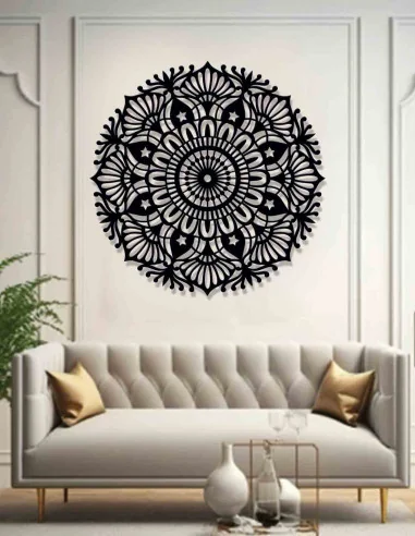 VINOXO Metal Unique Mandala Art on Wall - Jubilee